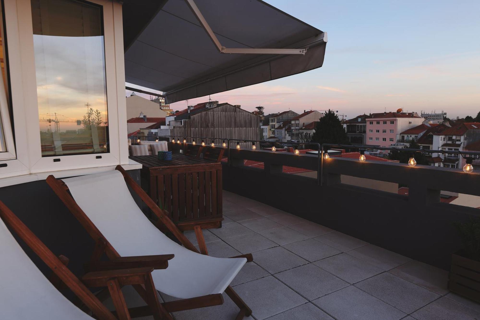 Apartmán Boavista Sunlit Duplex With Terrace Porto Exteriér fotografie